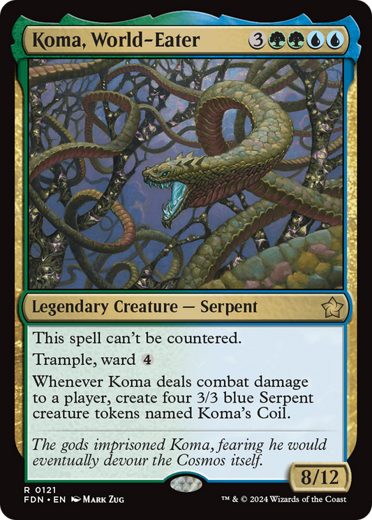 Koma, World-Eater [Foundations] Foil
