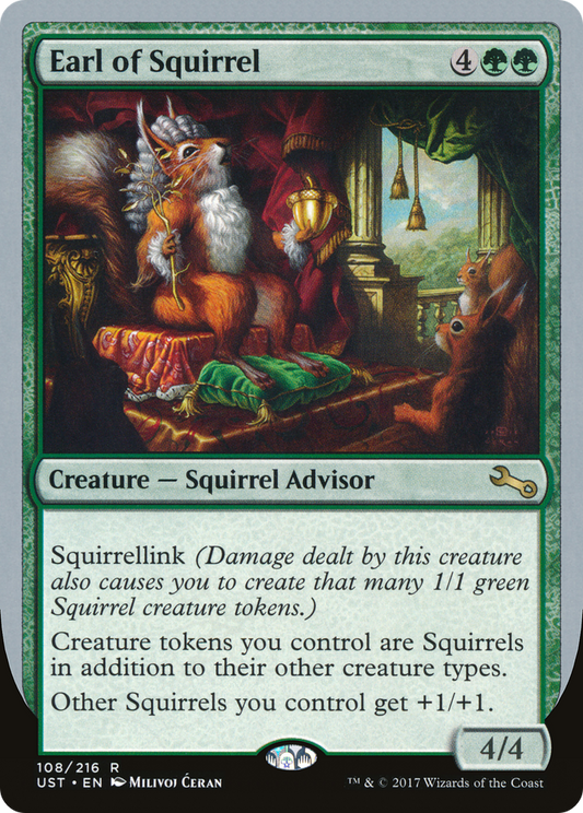 Earl of Squirrel [Unstable] Foil