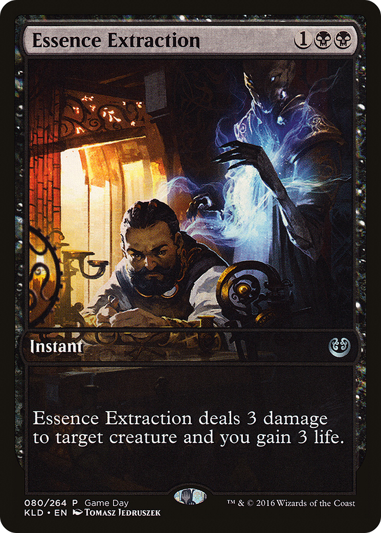 Essence Extraction (Game Day) [Kaladesh Promos] | Silver Goblin