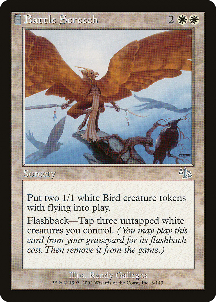 Battle Screech [Judgment] Foil