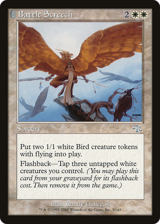 Battle Screech [Judgment] Foil