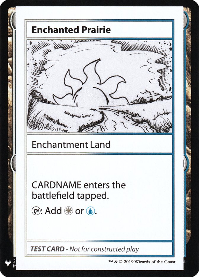 Enchanted Prairie [Mystery Booster Playtest Cards] | Silver Goblin