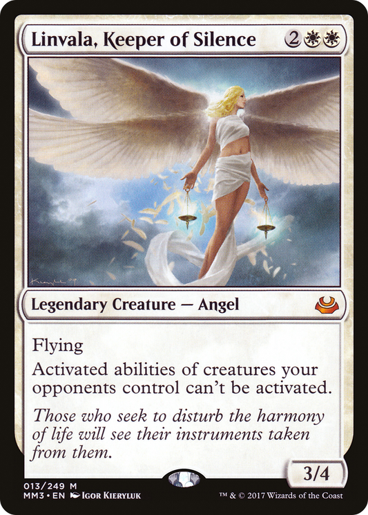 Linvala, Keeper of Silence [Modern Masters 2017] Foil