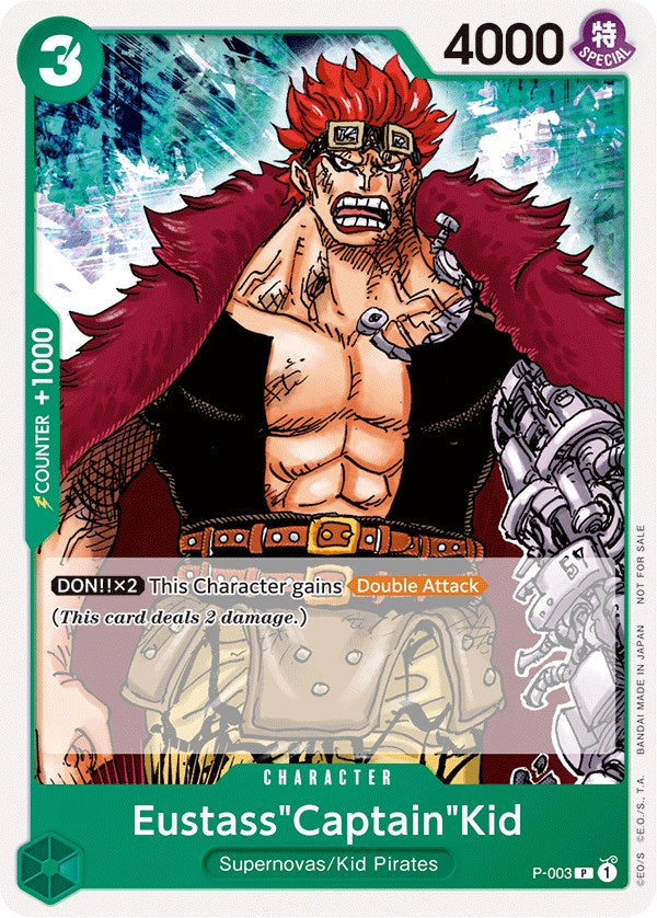 Eustass"Captain"Kid (Promotion Pack 2022) [One Piece Promotion Cards] | Silver Goblin