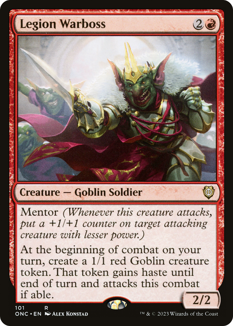 Legion Warboss [Phyrexia: All Will Be One Commander]