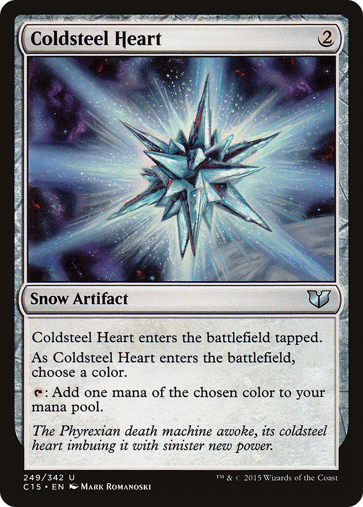 Coldsteel Heart (249) - Commander 2015