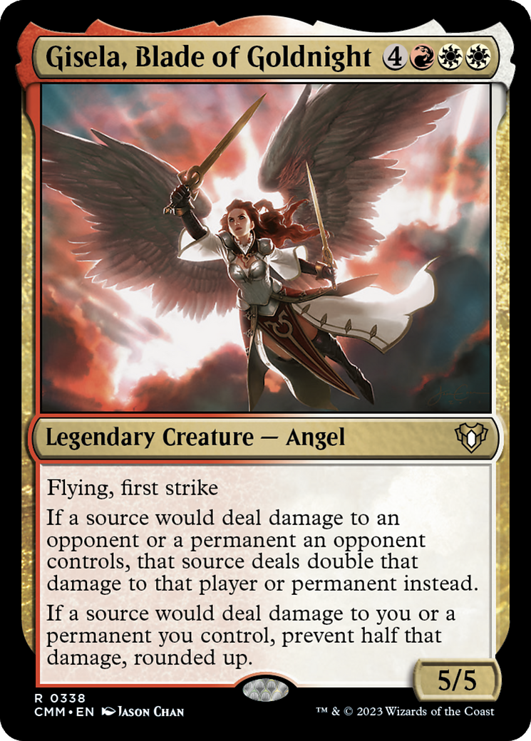 Gisela, Blade of Goldnight [Commander Masters] Foil