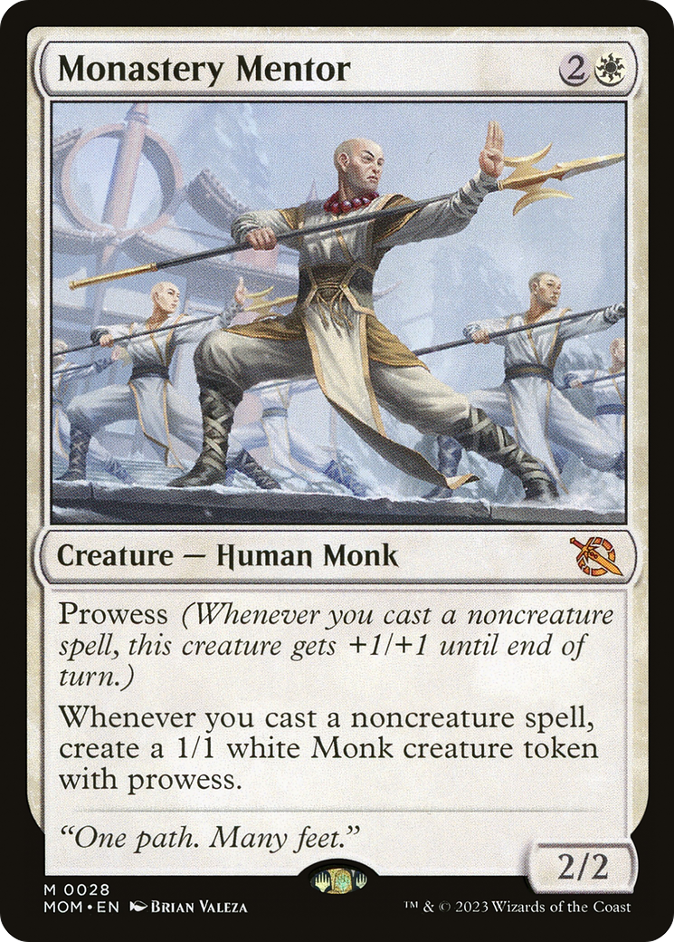 Monastery Mentor [March of the Machine] | Silver Goblin