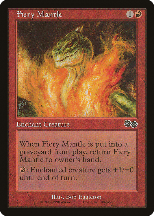 Fiery Mantle [Urza's Saga]