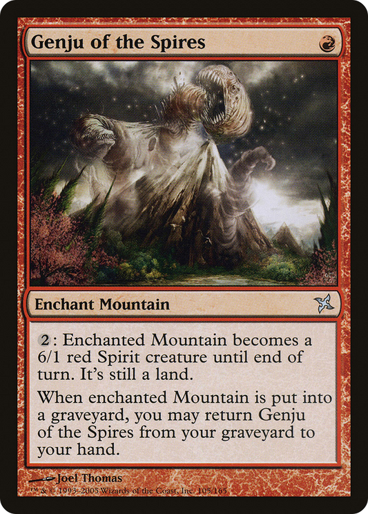Genju of the Spires [Betrayers of Kamigawa] Foil