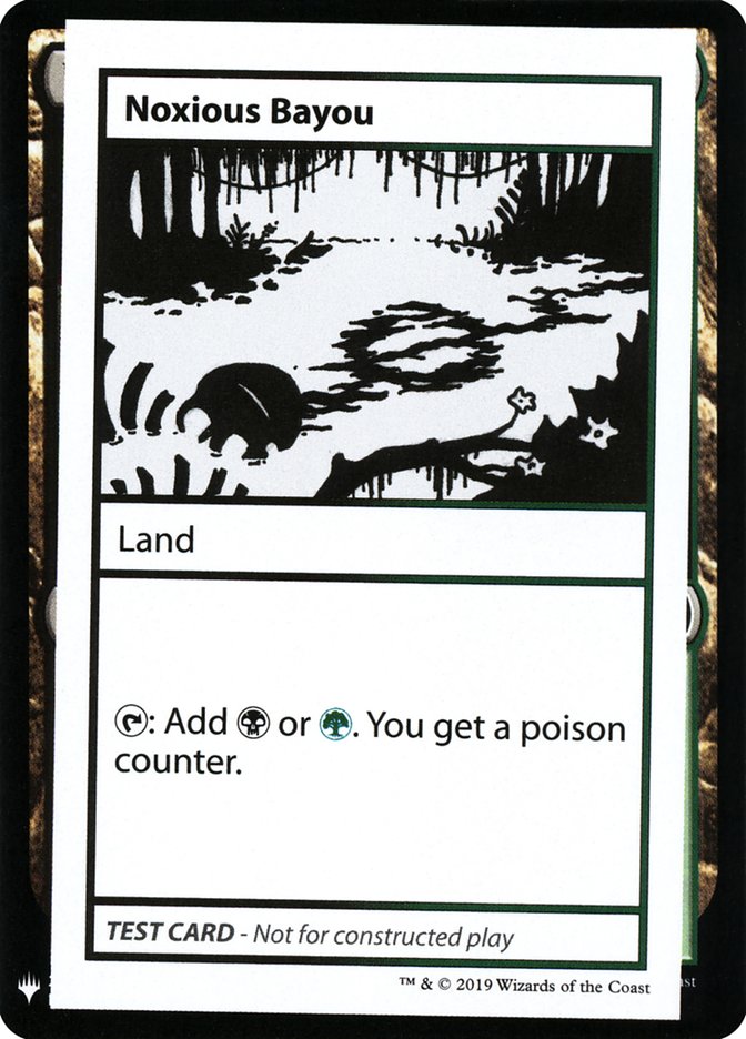 Noxious Bayou [Mystery Booster Playtest Cards] | Silver Goblin