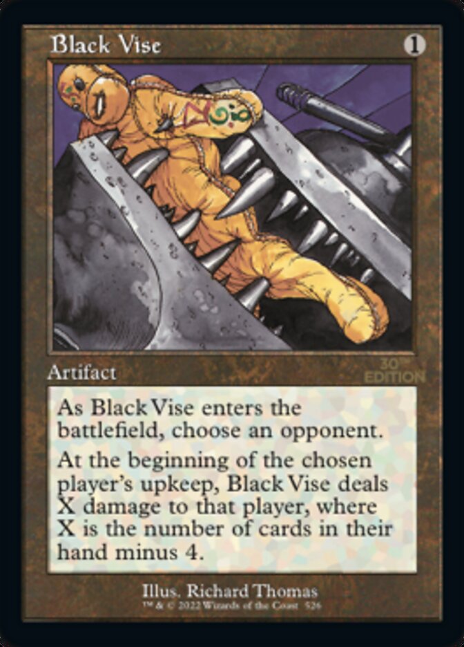 Black Vise (Retro) [30th Anniversary Edition] | Silver Goblin