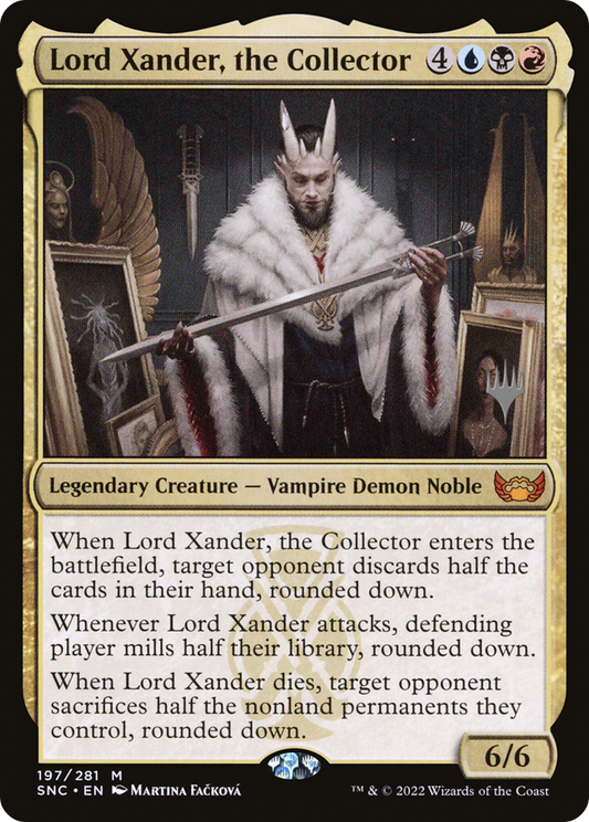 Lord Xander, the Collector (Promo Pack) [Streets of New Capenna Promos]