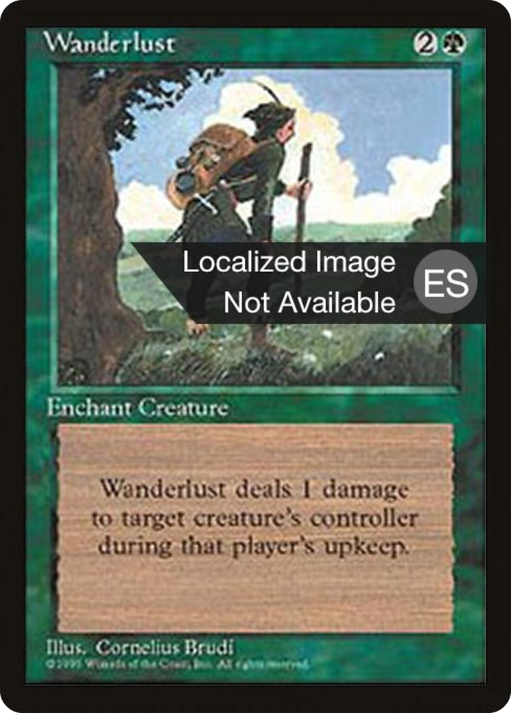 Wanderlust [Fourth Edition (Foreign Black Border)] | Silver Goblin