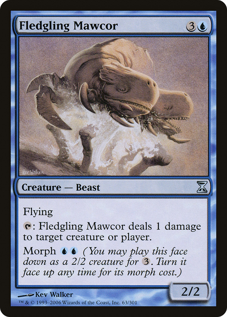 Fledgling Mawcor [Time Spiral] Foil