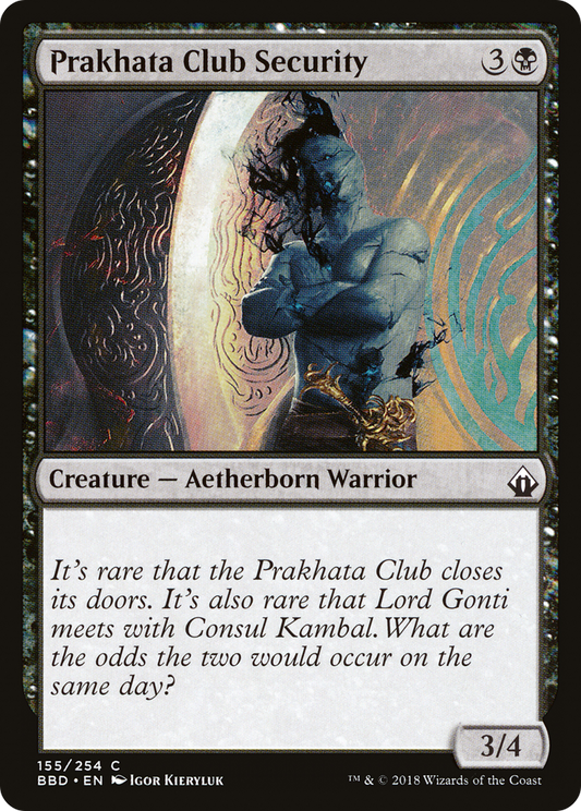 Prakhata Club Security [Battlebond] Foil