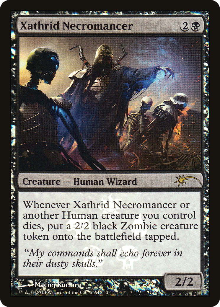 Xathrid Necromancer [Resale Promos] | Silver Goblin