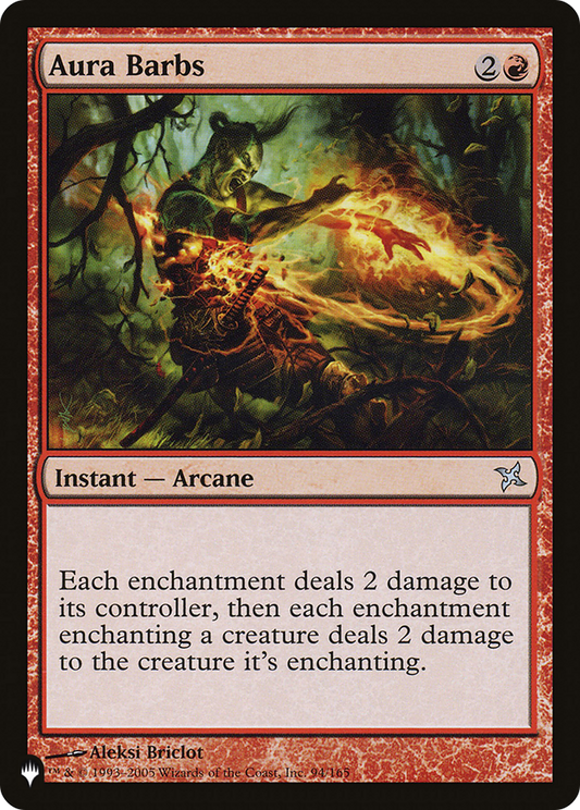 Aura Barbs [The List] Foil