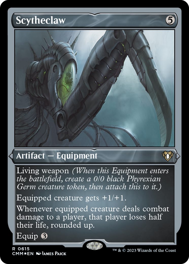 Scytheclaw (Foil Etched) [Commander Masters] | Silver Goblin