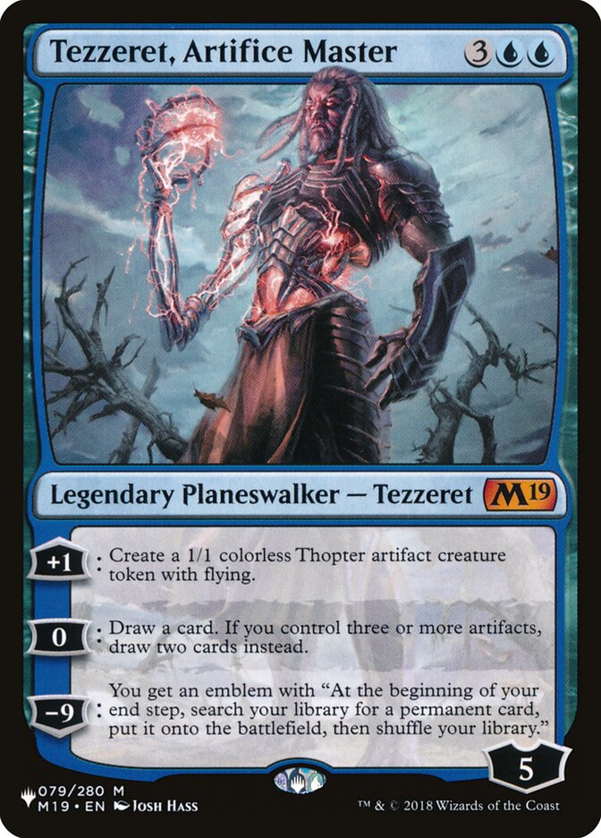 Tezzeret, Artifice Master [The List] | Silver Goblin