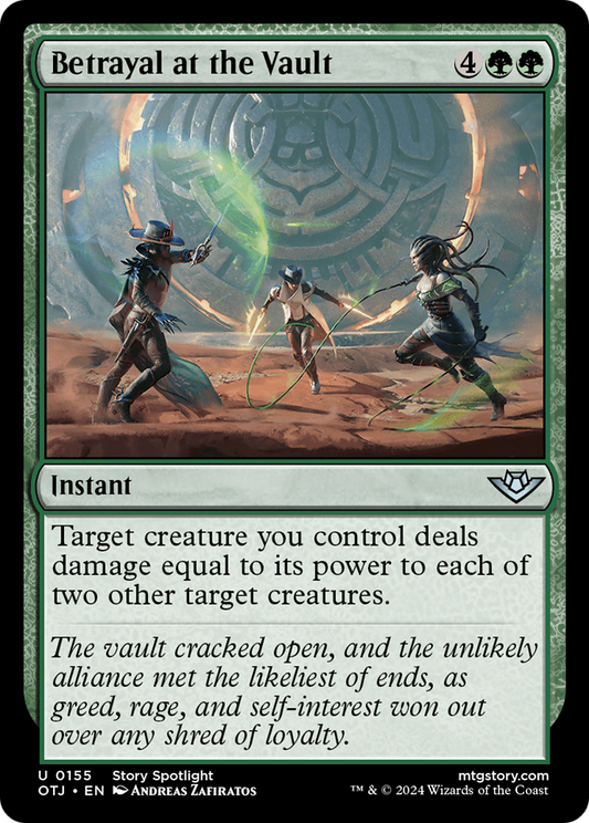 Betrayal at the Vault [Outlaws of Thunder Junction] Foil