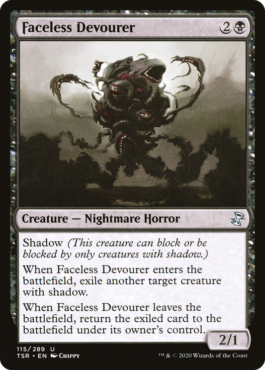 Faceless Devourer [Time Spiral Remastered] Foil