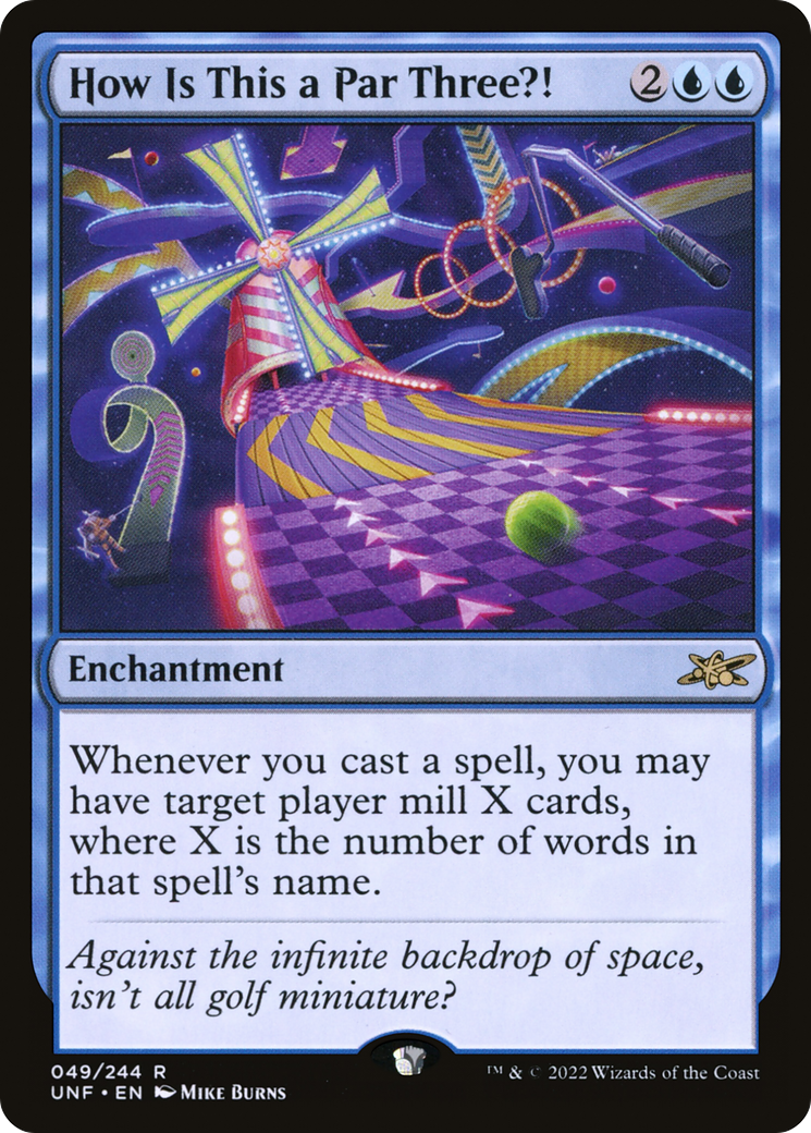 How Is This a Par Three?! [Unfinity] Foil