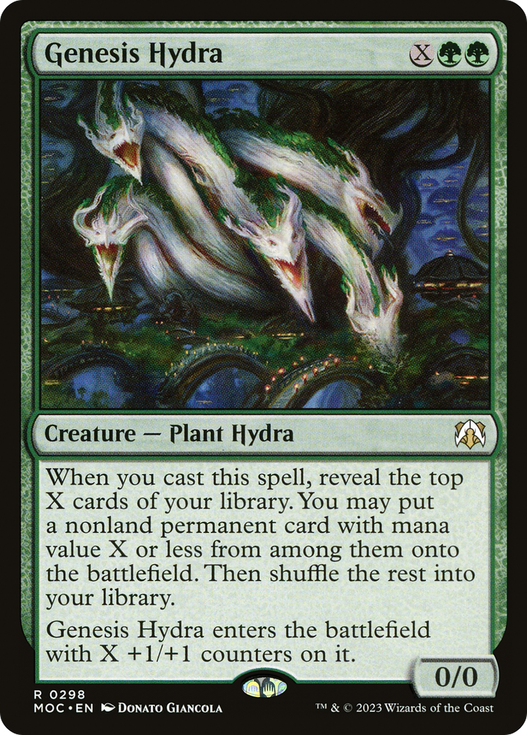 Genesis Hydra [March of the Machine Commander] | Silver Goblin