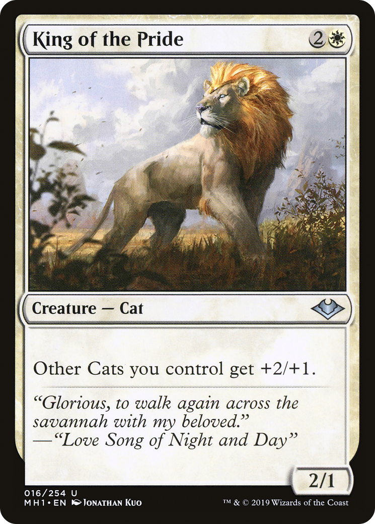 King of the Pride (016) Foil - Modern Horizons
