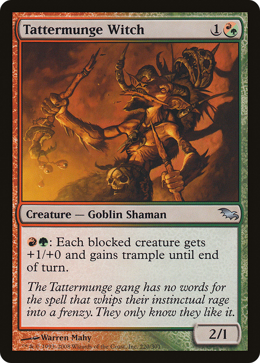 Tattermunge Witch [Shadowmoor] Foil