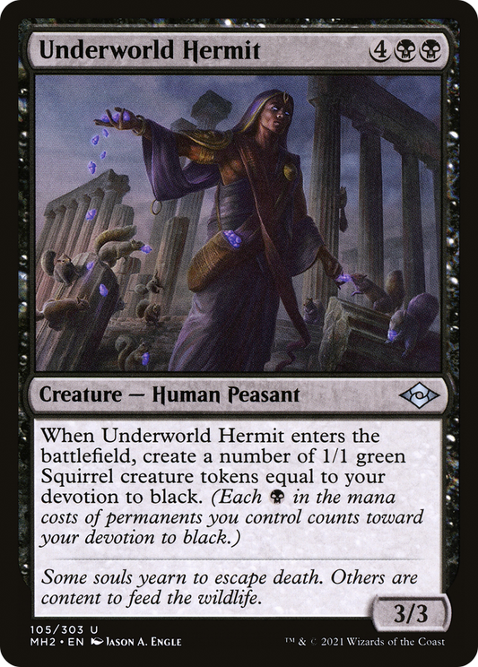 Underworld Hermit [Modern Horizons 2] Foil