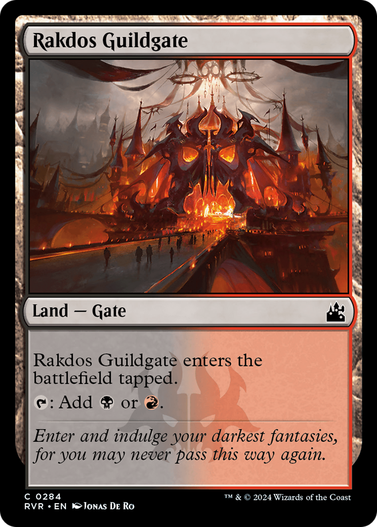 Rakdos Guildgate [Ravnica Remastered] Foil