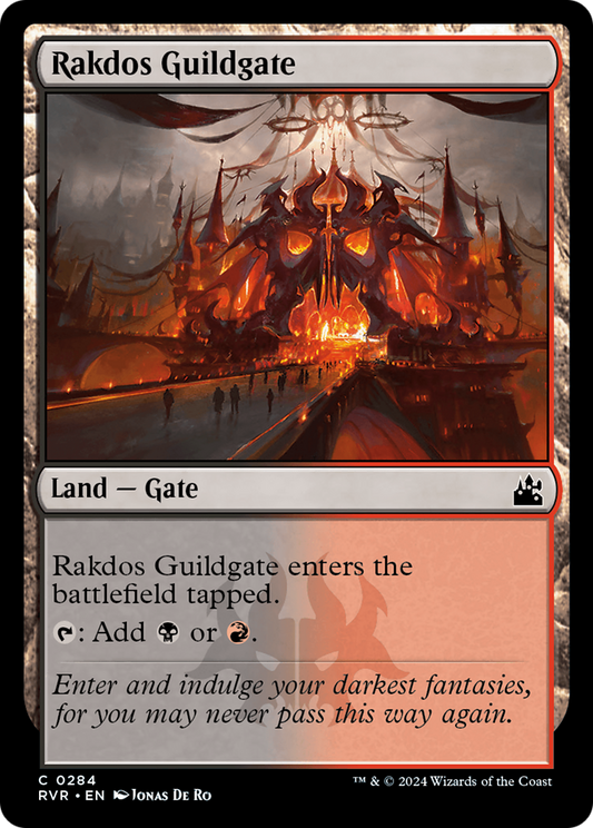 Rakdos Guildgate [Ravnica Remastered] Foil