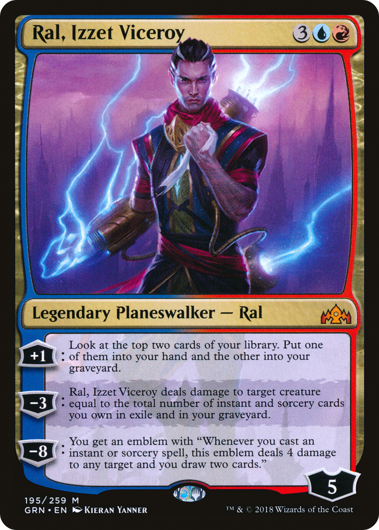 Ral, Izzet Viceroy [Guilds of Ravnica] Foil