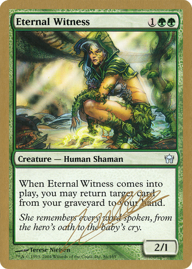 Eternal Witness - 2004 Julien Nuijten (5DN) - World Championship Decks 2004
