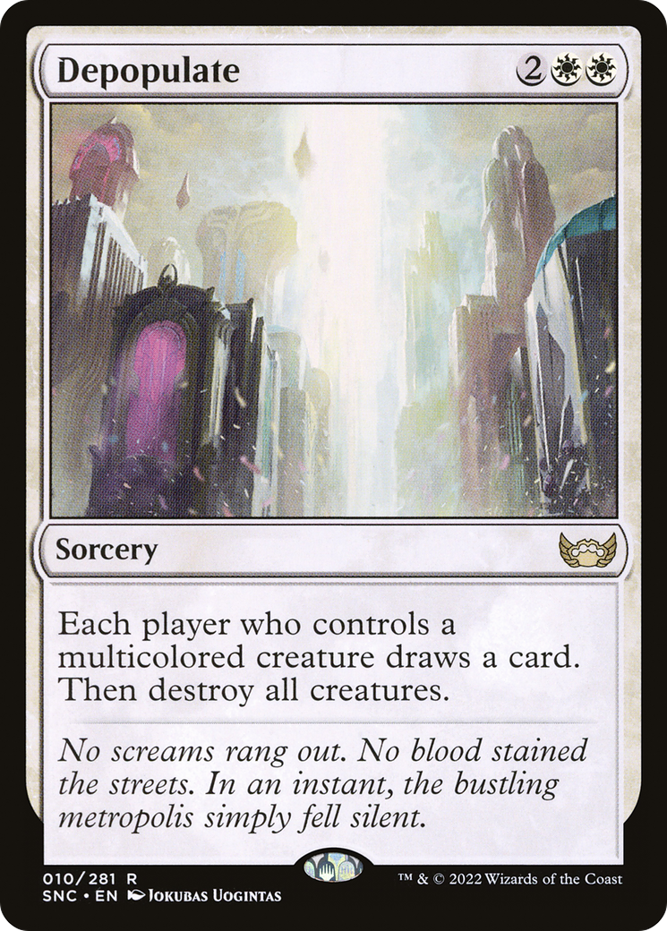 Depopulate [Streets of New Capenna] Foil
