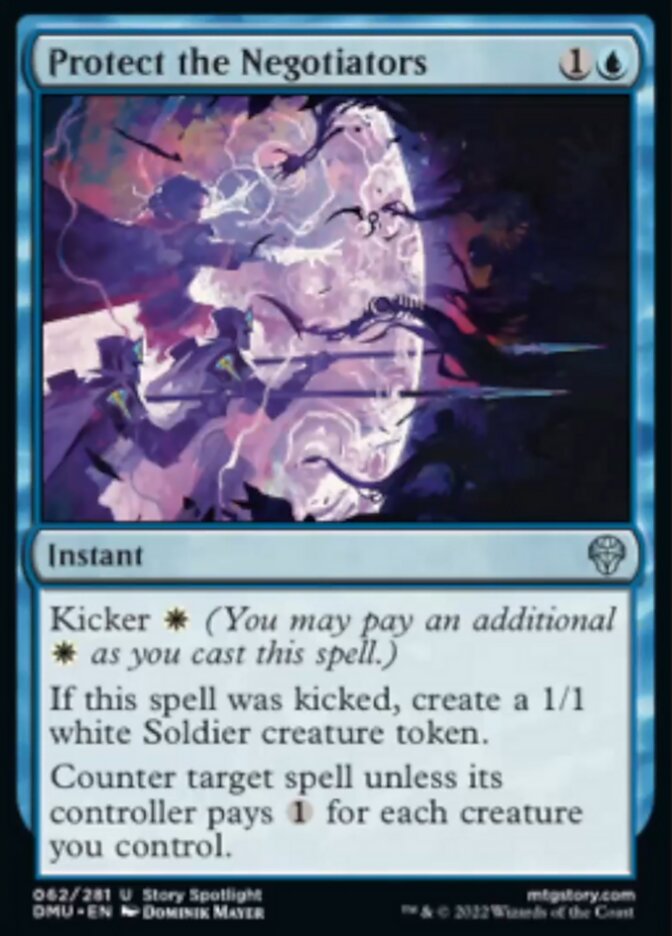 Protect the Negotiators [Dominaria United] | Silver Goblin