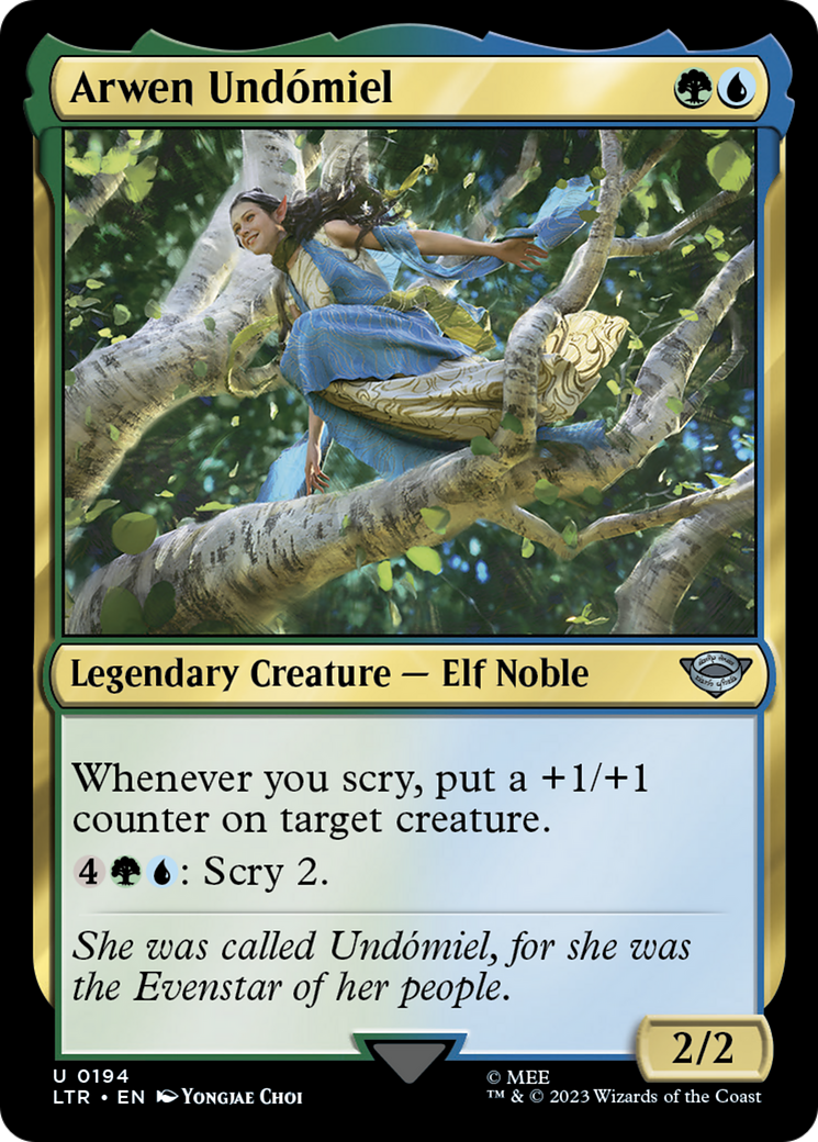 Arwen Undomiel [The Lord of the Rings: Tales of Middle-Earth] Foil