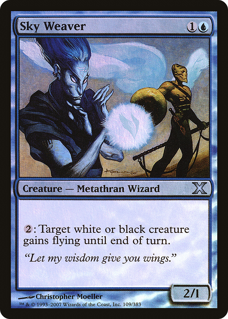 Sky Weaver (109) Foil - Tenth Edition