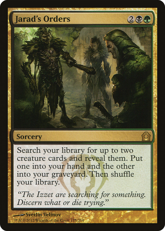 Jarad's Orders [Return to Ravnica] Foil
