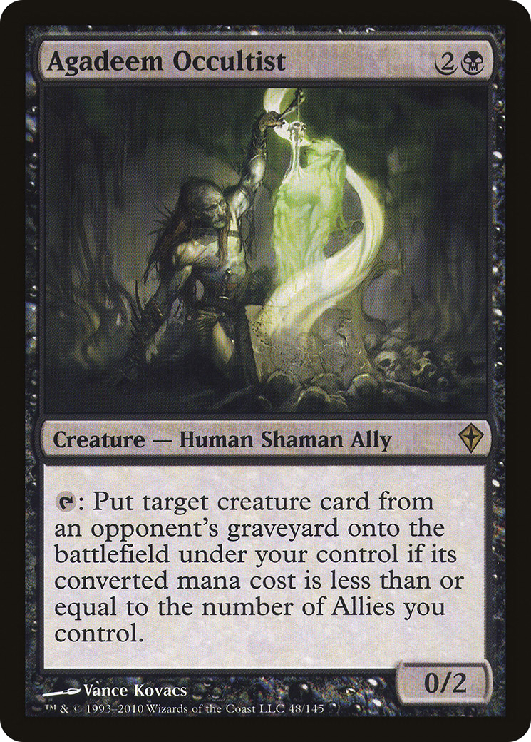 Agadeem Occultist [Worldwake] Foil