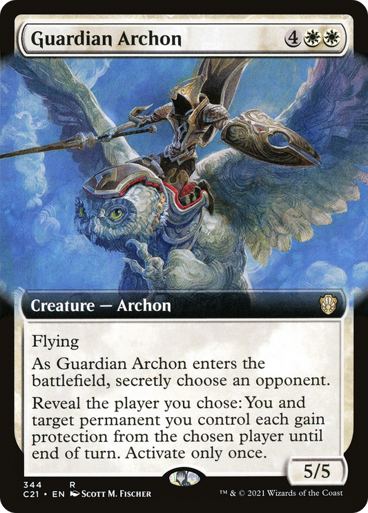 Guardian Archon (Extended Art) [Commander 2021]