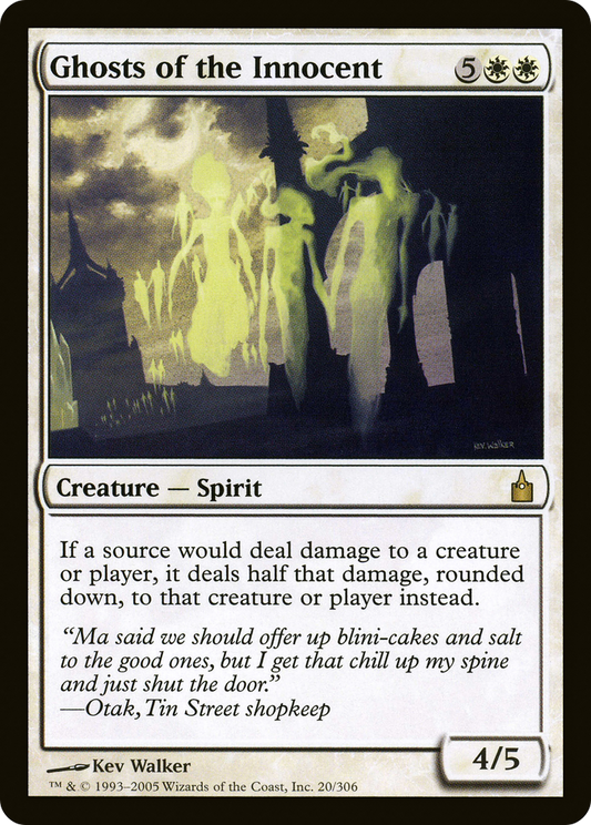 Ghosts of the Innocent [Ravnica: City of Guilds] Foil