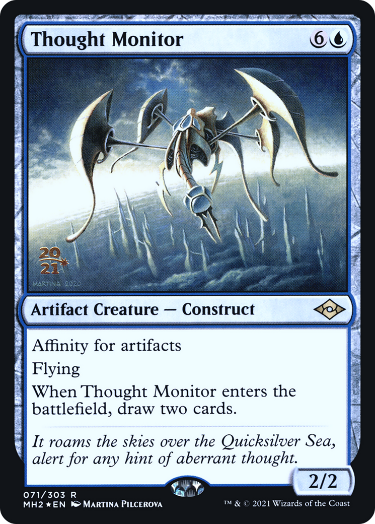 Thought Monitor (71s) Foil - Modern Horizons 2 Promos