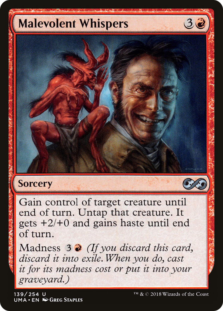 Malevolent Whispers (139) - Ultimate Masters