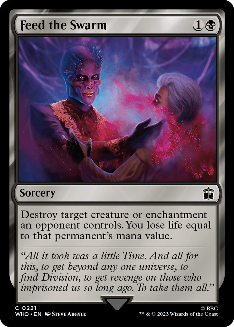 Feed the Swarm [Doctor Who] Foil