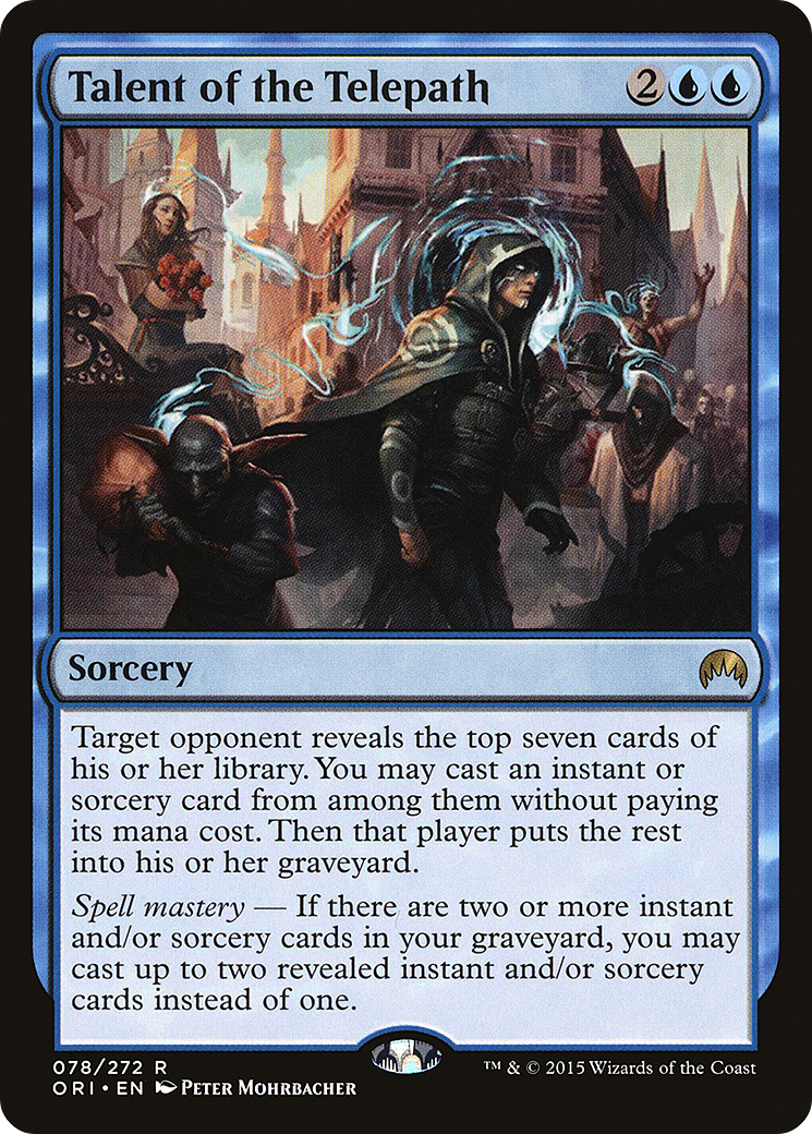 Talent of the Telepath (078) Foil - Magic Origins