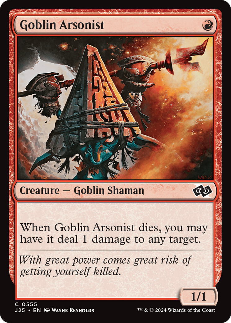 Goblin Arsonist [Foundations Jumpstart] | Silver Goblin