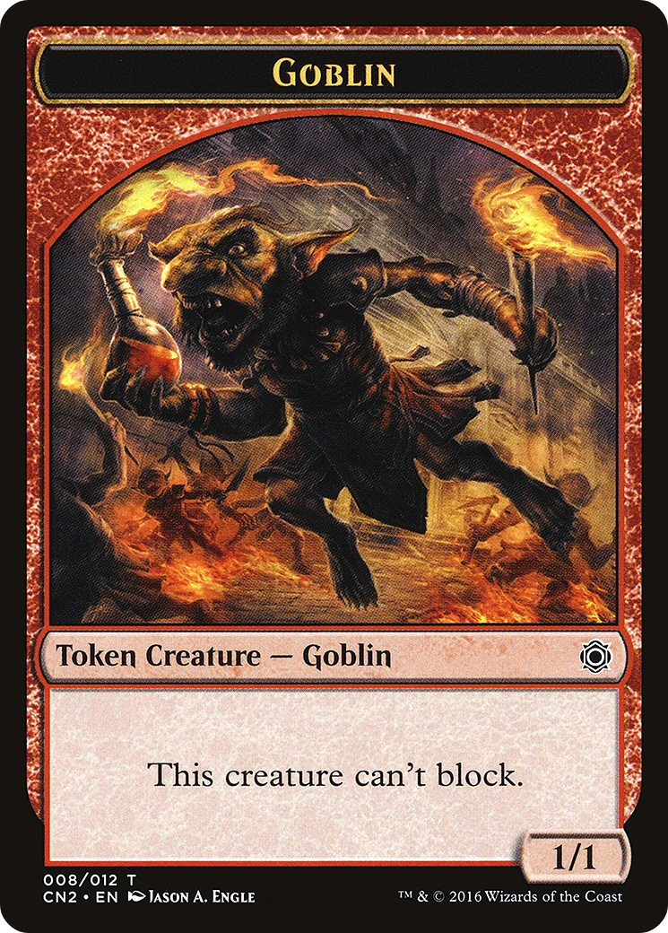 Goblin Token [Conspiracy: Take the Crown Tokens]