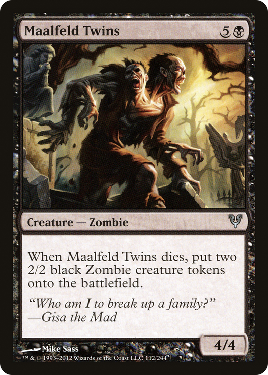 Maalfeld Twins [Avacyn Restored] Foil